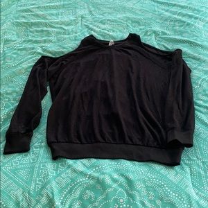 Z Supply cold shoulder sweater